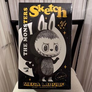 The Monsters Sketch Mega Labubu 400% NEW in sealed box